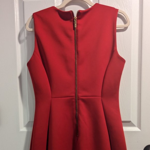 Calvin Klein Red Dress - Picture 2 of 3